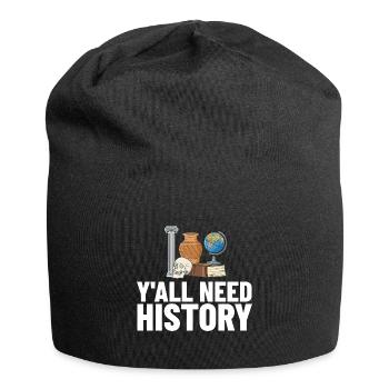 Geschichte Lehrer Lektion Professor Historiker - Jersey-Beanie - Schwarz - Vorne
