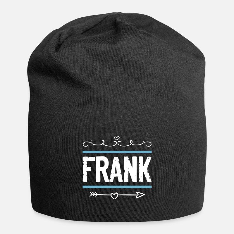 Frank - Jersey Beanie - black