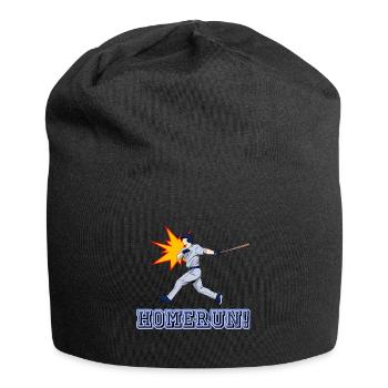 Homerun Baseball - Jersey-Beanie - Schwarz - Vorne