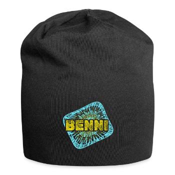 Hobby Benni - Jersey-Beanie - Schwarz - Vorne