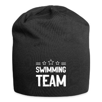 Swimming Team - Jersey Beanie - black - Front
