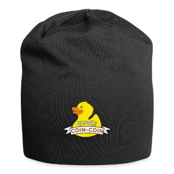 Super Coin-Coin - Jersey Beanie - black - Front