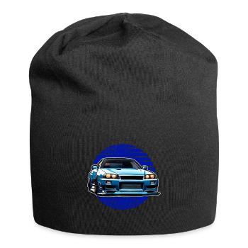 Jdm / Tuning / Turbocompresseur / Jantes / Chiptuning - Bonnet en jersey - noir - Devant