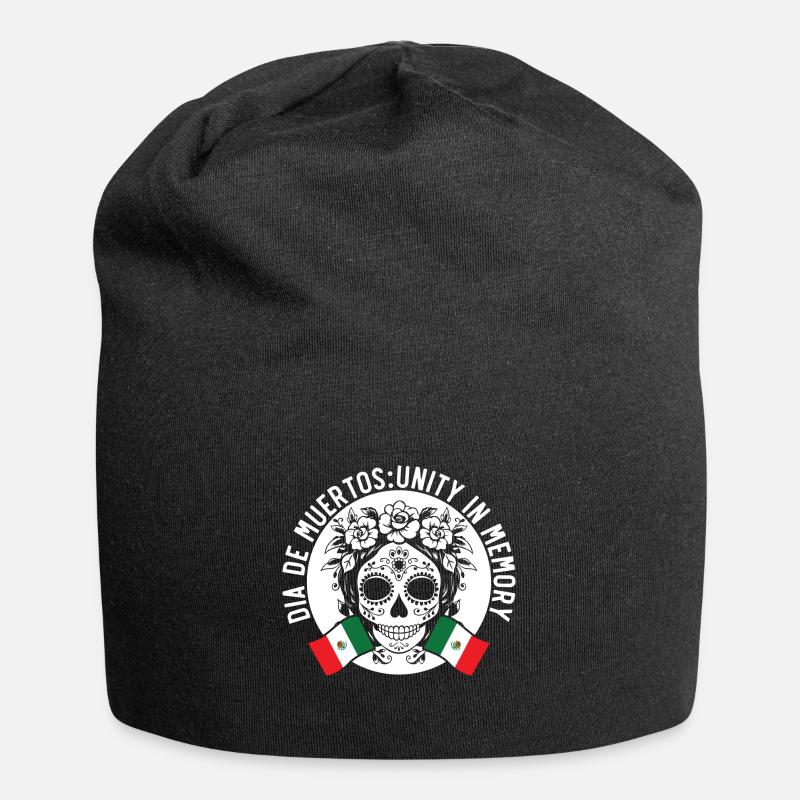 Dia De Muertos Unity in memory - Jersey-Beanie - Schwarz