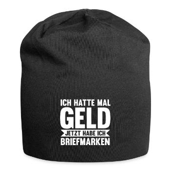 Philatelie Briefmarkensammlung Briefmarkensammler - Jersey-Beanie - Schwarz - Vorne