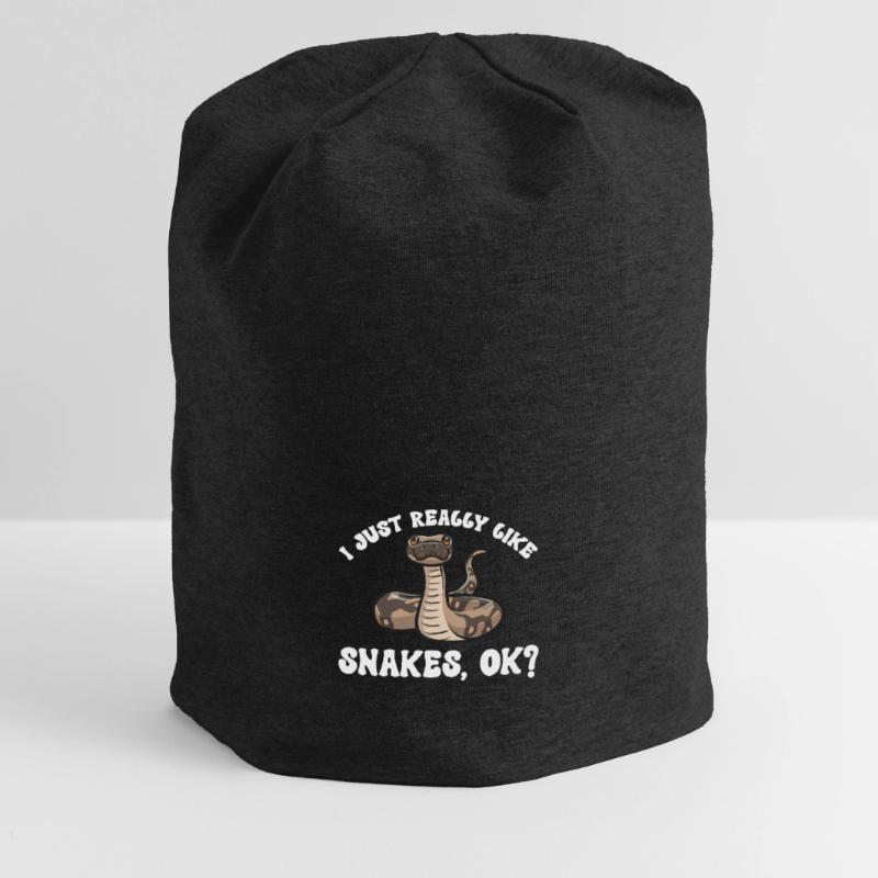 Ball Python Schlange Königspython Jersey-Beanie