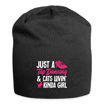 Tap Dance Teacher Tap Dancer Tap Dance - Jersey Beanie - black - Front