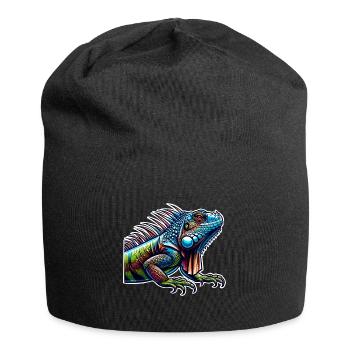 Iguane - Bonnet en jersey - noir - Devant