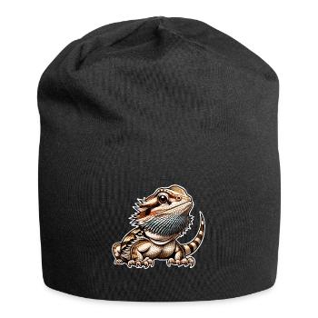 Bearded dragons - Jersey Beanie - black - Front
