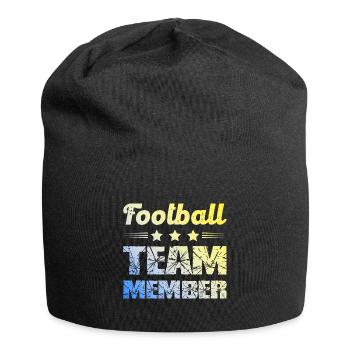 Football Team - Jersey Beanie - black - Front