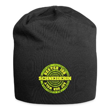 Job Seamstress - Jersey Beanie - black - Front