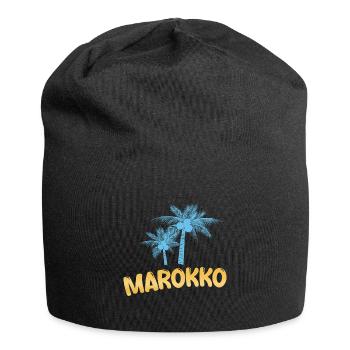 Maroc comme Maroc - Bonnet en jersey - noir - Devant