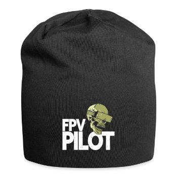 FPV Pilot - FPV Drone Drone Pilot - Jersey Beanie - black - Front
