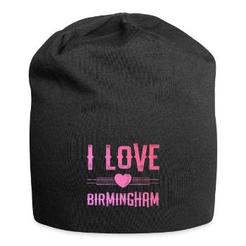 J’aime Birmingham - Bonnet en jersey - noir - Devant