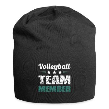 Volleyball Team - Jersey-Beanie - Schwarz - Vorne