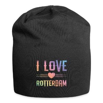 J’adore Rotterdam - Bonnet en jersey - noir - Devant