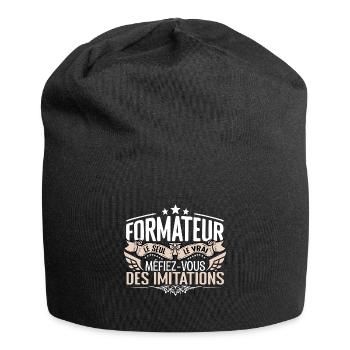 Formateur le seul Formateur le vrai Formateur - Bonnet en jersey - noir - Devant