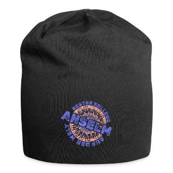 Kollege Anselm - Jersey-Beanie - Schwarz - Vorne