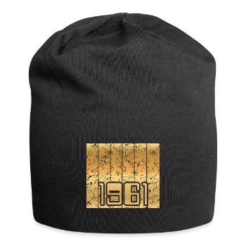 Heimat 1961 - Jersey-Beanie - Schwarz - Vorne