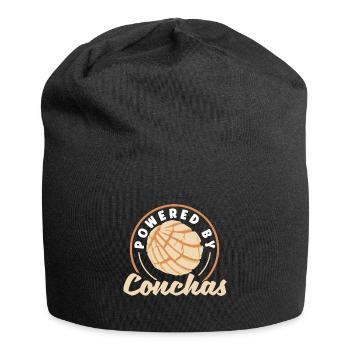 Conchas Design for a Mexican Food Lover with - Jersey Beanie - black - Front