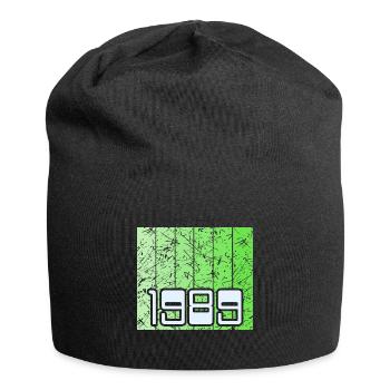 Vert 1989 - Bonnet en jersey - noir - Devant