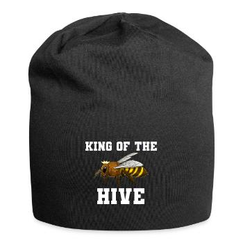 King Of The Hive Imker - Jersey-Beanie - Schwarz - Vorne