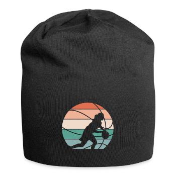 Basketball Basketballerin Frauen Basketball - Jersey-Beanie - Schwarz - Vorne