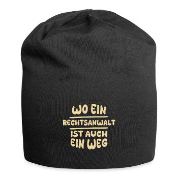 Lawyer Lawyer - Jersey Beanie - black - Front