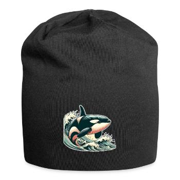 Orque Épaulard - Bonnet en jersey - noir - Devant