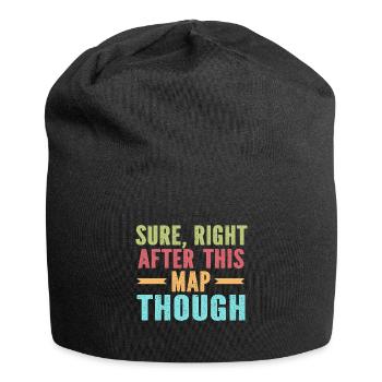 Sure right after this map though - Jersey Beanie - black - Front