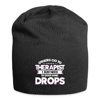 Rave Raver Dubstep Cadeau - Bonnet en jersey - noir - Devant