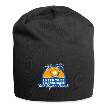 I Need To Be Seahabilitated Fort Myers Beach - Jersey-Beanie - Schwarz - Vorne