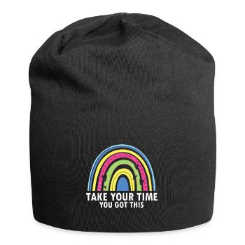 Dyslexia Awareness and Dyslexia Teachers - Jersey Beanie - black - Front