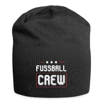Équipe de football - Bonnet en jersey - noir - Devant