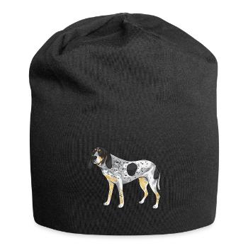 Bluetick Coonhound gift funny saying - Jersey Beanie - black - Front