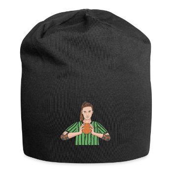 Handballspielerin Handball Ball Outfit Handballer - Jersey-Beanie - Schwarz - Vorne