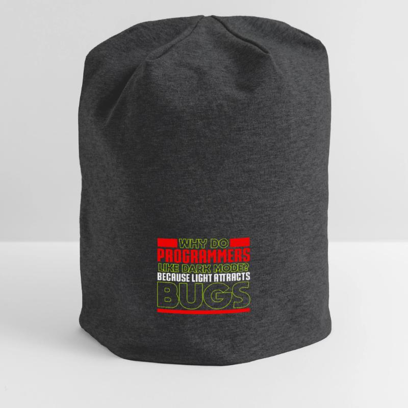 Programming - Why do programmers like dark mode? Jersey Beanie
