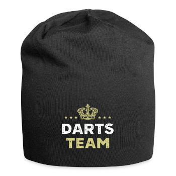 Équipe de fléchettes - Bonnet en jersey - noir - Devant