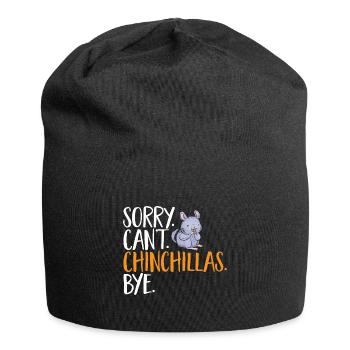Chinchilla - Jersey Beanie - black - Front