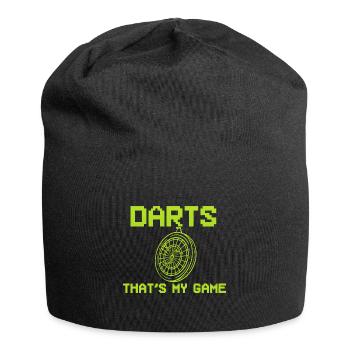Dart Shooting Dartwerfer - Jersey-Beanie - Schwarz - Vorne