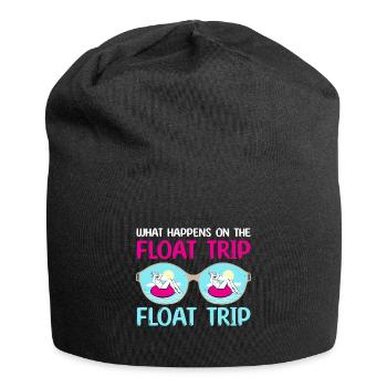 ce qui se passe sur le flotteur Design - Bonnet en jersey - noir - Devant