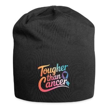 Cancer Awareness Cancer Breast Cancer - Jersey Beanie - black - Front