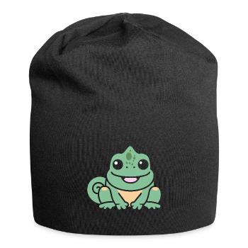 caméléon - Bonnet en jersey - noir - Devant