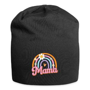 Mama - Jersey-Beanie - Schwarz - Vorne