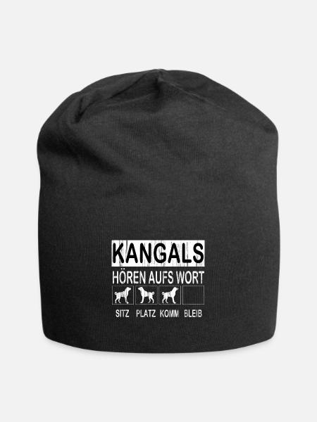 Kangals Herrchen Hirtenhunde Hunde Kangal - Jersey-Beanie - Schwarz
