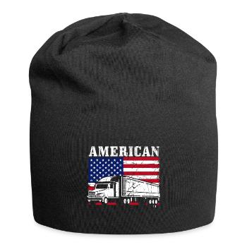 Trucker American Trucks - Truck Driver Truckers Am - Jersey-Beanie - Schwarz - Vorne