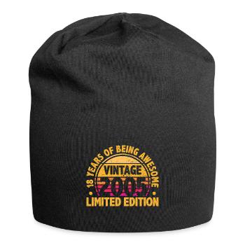 18 ans Millésime 2005 Edition Limitée 18. - Bonnet en jersey - noir - Devant