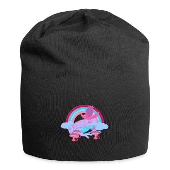 Magic Rainbow Toad Frog Wizard Frogs - Bonnet en jersey - noir - Devant