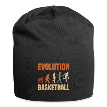 Basketball Evolution From Monkey To Men BBall - Bonnet en jersey - noir - Devant
