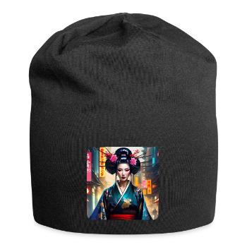 Modern Geisha - Jersey Beanie - black - Front
